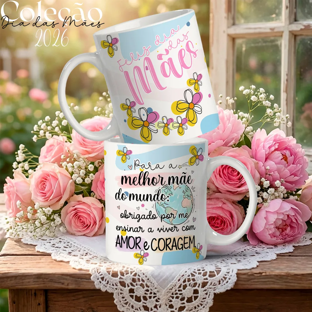 Caneca Melhor Mãe do Mundo