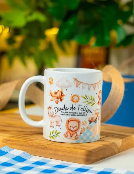 Caneca Dinda Safári
