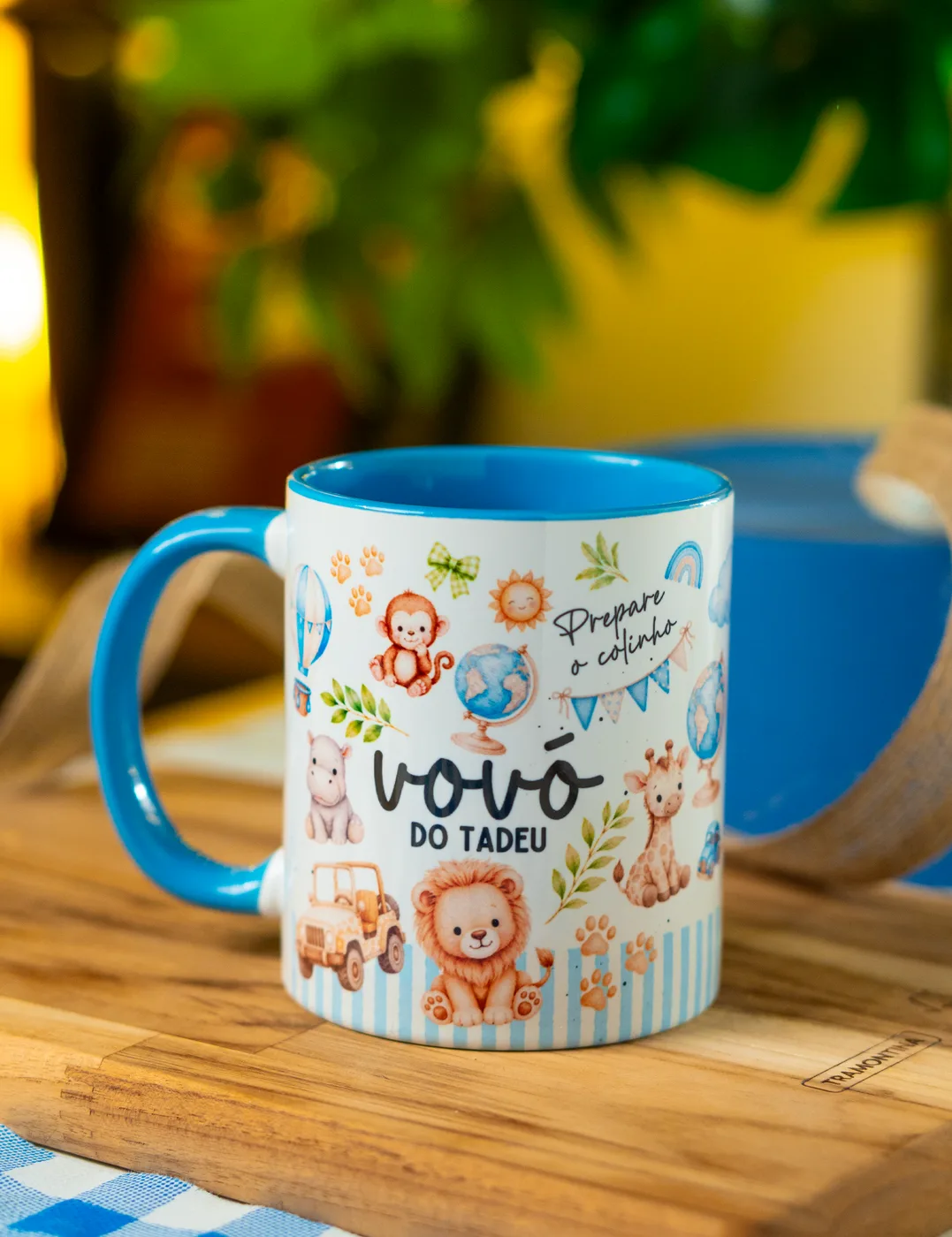 Caneca Vovó Safári
