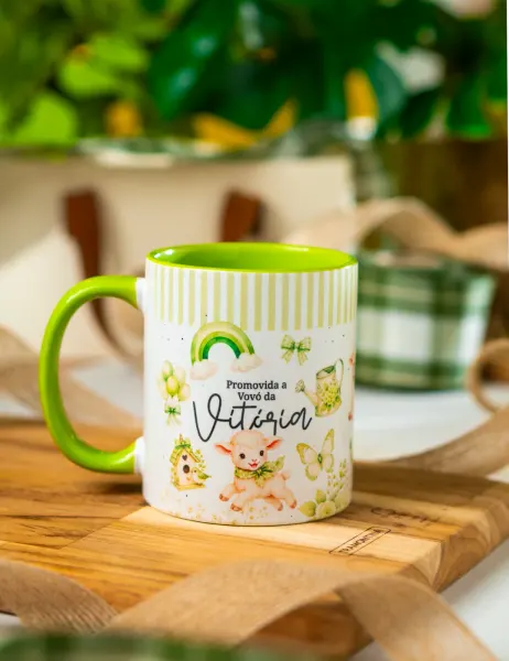 Caneca Promovida a Vovó (Ovelhinha)
