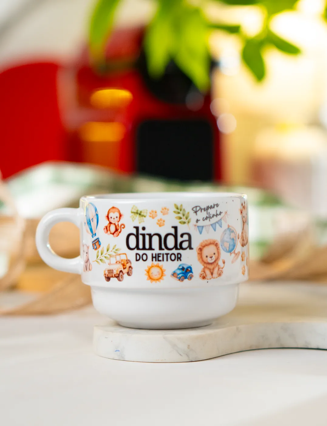 Xícara Dinda Safári