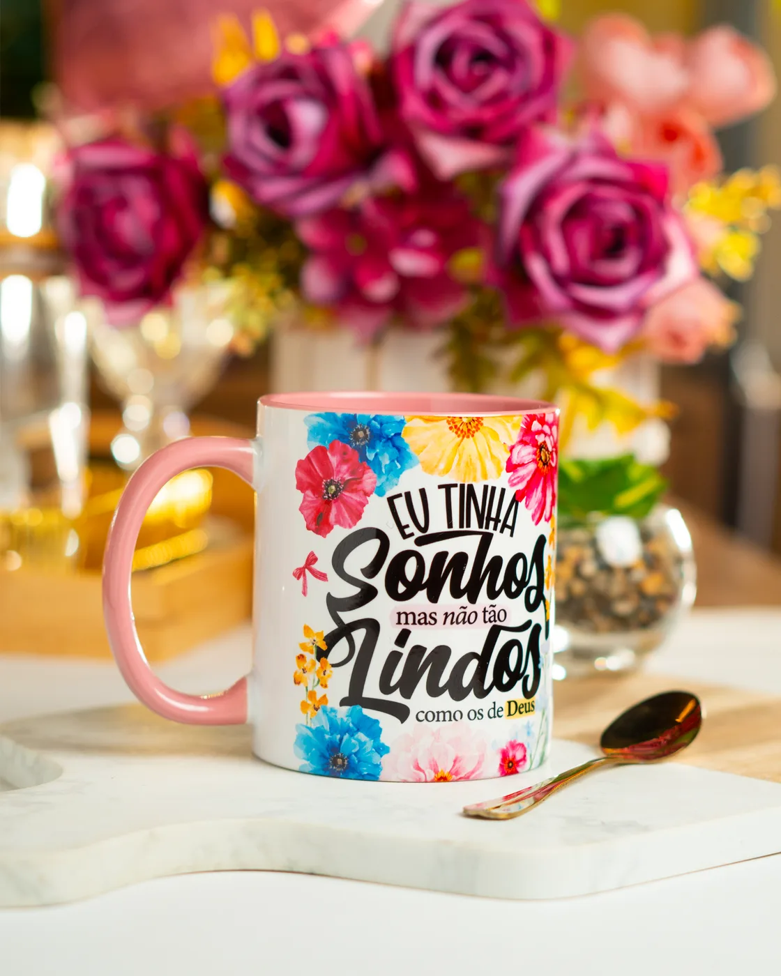Caneca Eu Tinha Sonhos